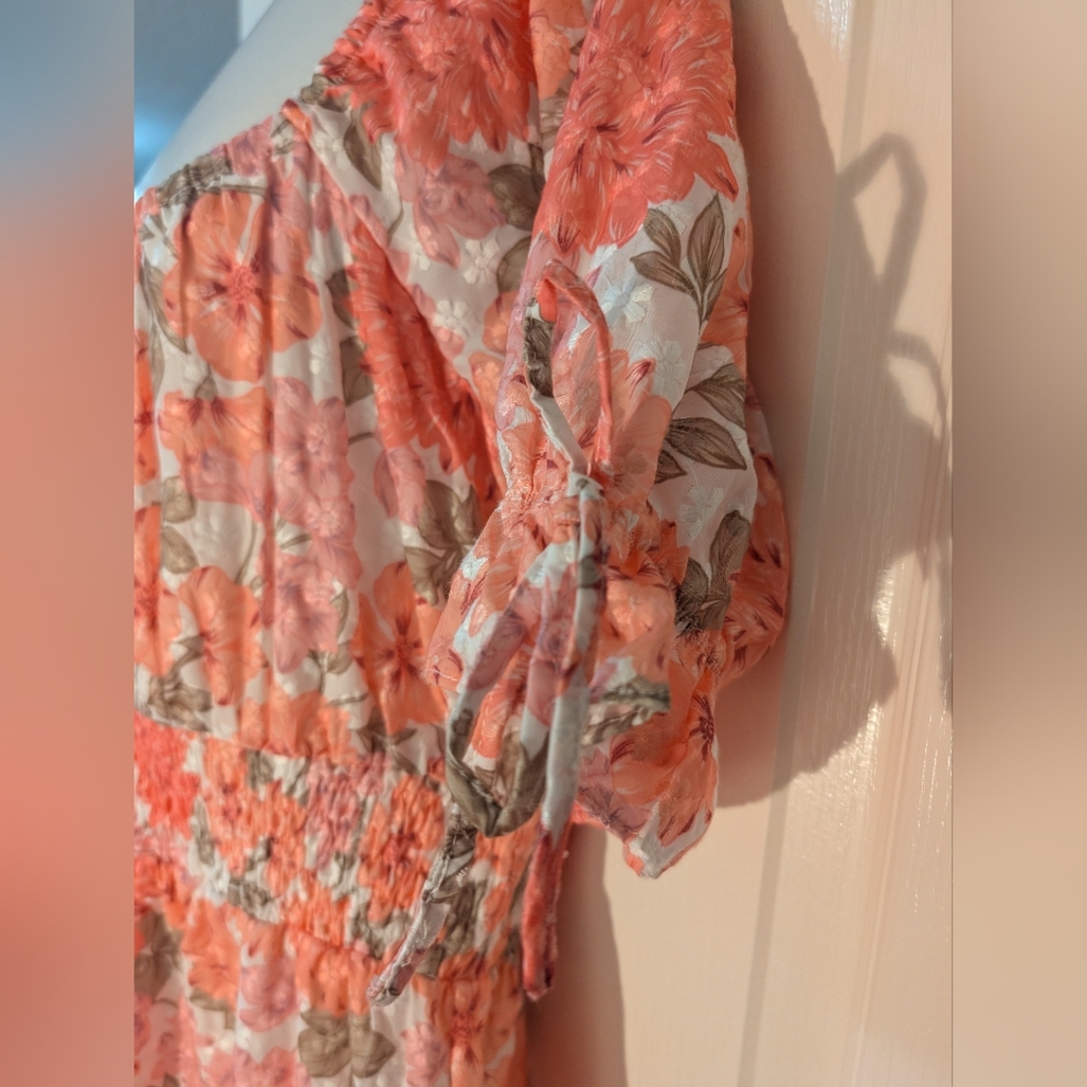 Adelyn Rae Pink Floral Dress - Picture 5 of 10